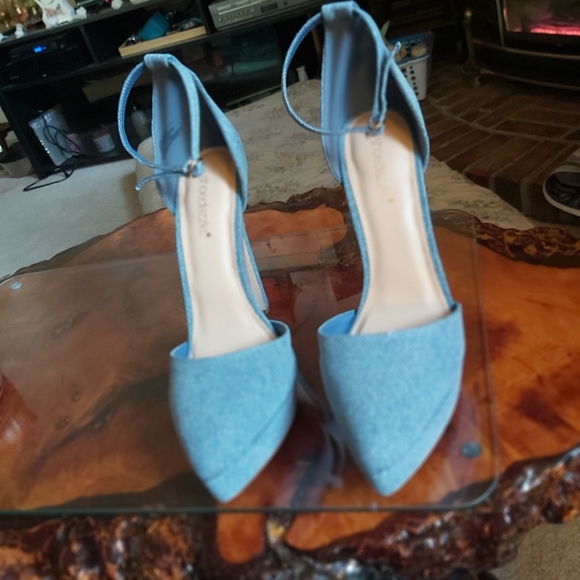 Ladies Denim Stilettos - Picture 3 of 5